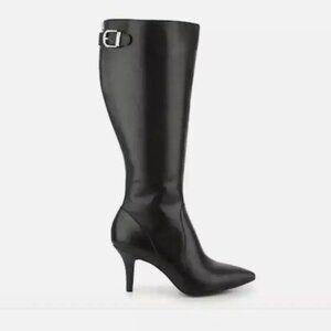 Anne Klein Black Heeled Boots